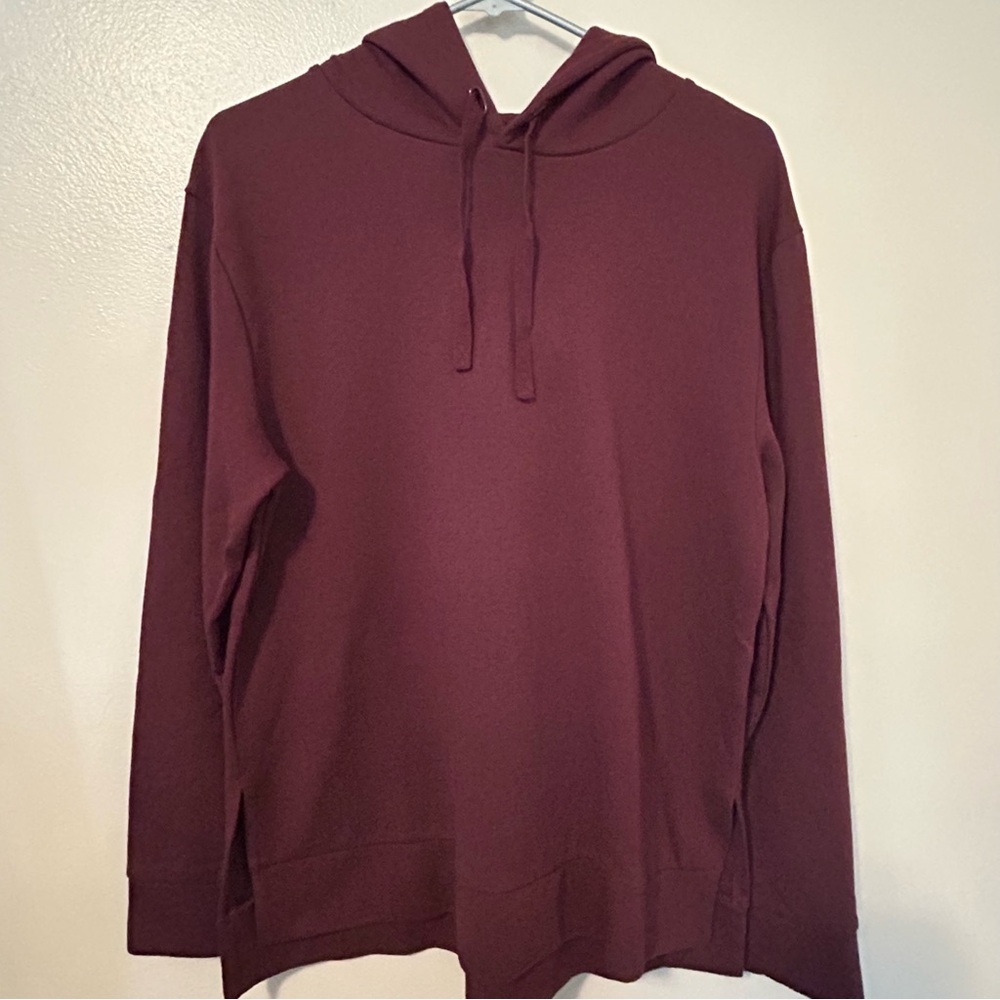 a new day Maroon Hoodie